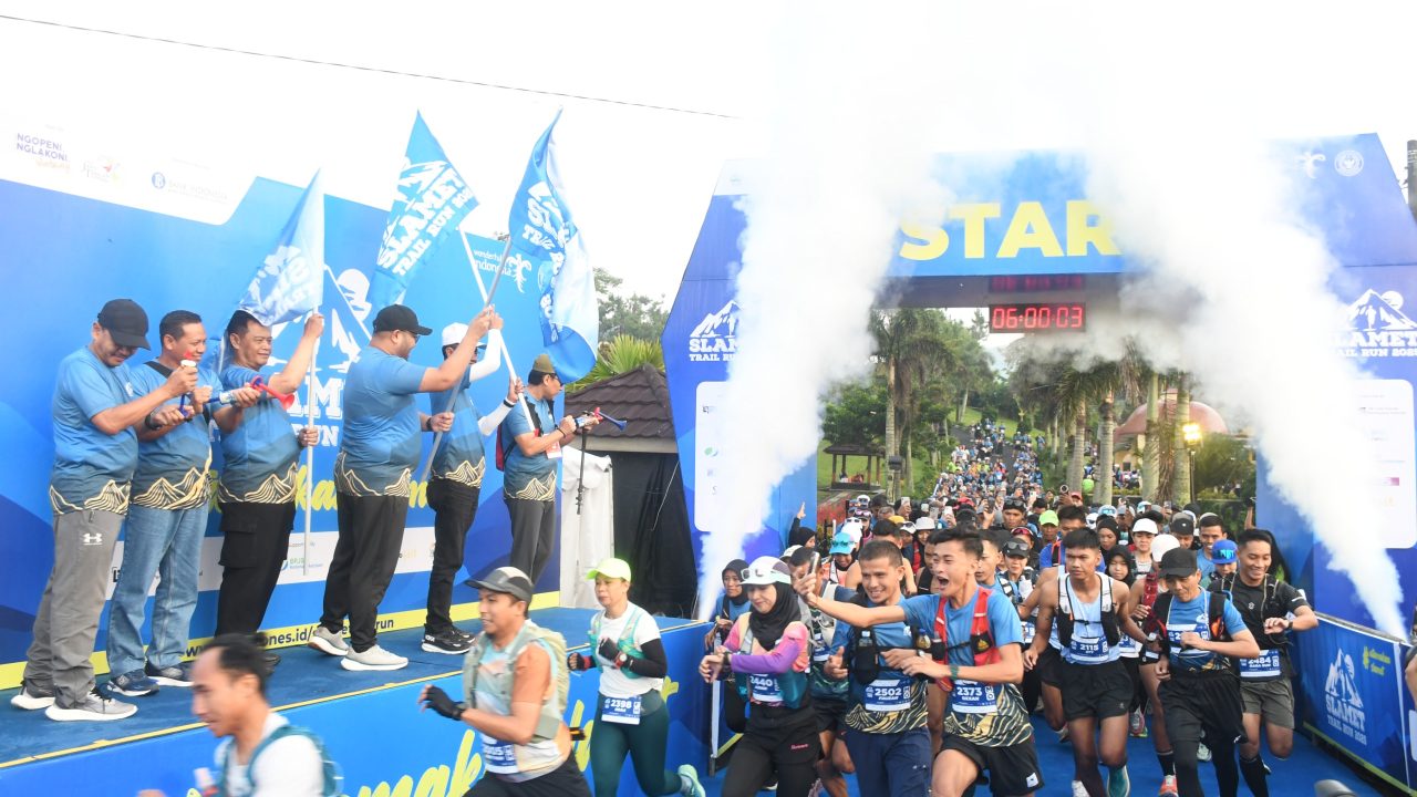 Wabup Dimas Apresiasi Penyelenggaraan Slamet Trail Run 2025, Dinilai Sukses Geliatkan Ekonomi Lokal
