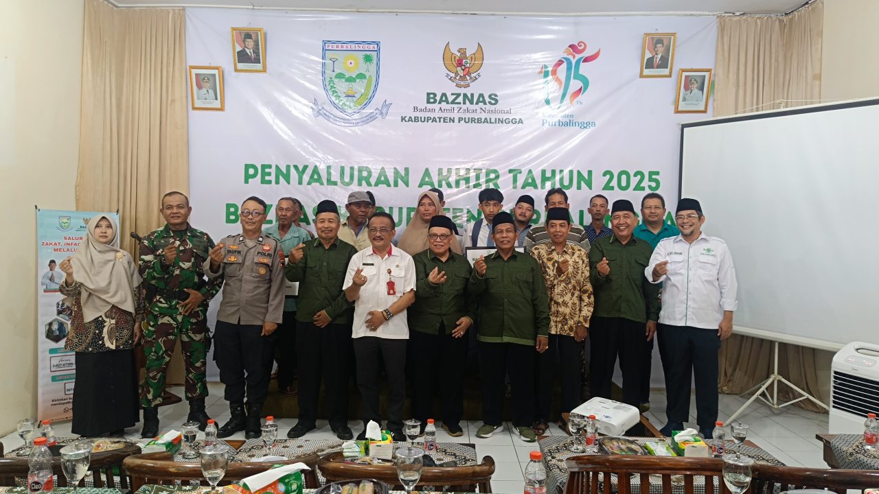 BAZNAS Purbalingga Salurkan Rp 242 Juta Lebih di Akhir Tahun 2025